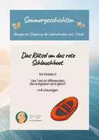 Vorschau - Arbeitsblätter - Das Rätsel um das rote Schlauchboo- Lesen Kl. 2 - Deckblatt