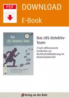 Vorschau - Arbeitsblätter - Das LRS-Detektiv-Team: 2-fach differenzierte Lernkrimis zur Rechtschreibförderung im Deutschunterricht - Klasse 5-7 - Seite 1