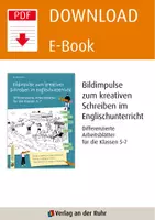 Vorschau - Arbeitsblätter - Bildimpulse zum kreativen Schreiben im Englischunterricht: Differenzierte Arbeitsblätter für die Klassen 5-7 - Seite 1
