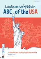 Vorschau - Arbeitsblätter - Landeskunde kreativ: ABC of the USA: Arbeitsblätter für den Englischunterricht - Klasse 7-9 - Deckblatt