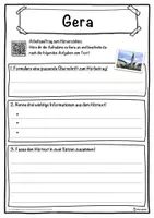 Vorschau - Unterrichtsreihen - Gera Lückentext mit Wortspeicher Hörverstehen und Suchsel - Seite 3