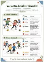 Vorschau - Spiele - Ballspiel-Klassiker im Sportunterricht – 36 Varianten für Zombieball, Völkerball & Brennball - Seite 3