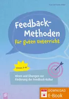 Vorschau - Spiele - Feedback-Methoden für guten Unterricht: Ideen und Übungen zur Förderung der Feedbackkultur, Klasse 3-10 - Deckblatt