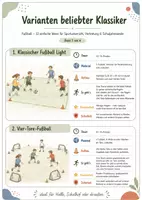 Vorschau - Spiele - Fußball-Varianten für den Sportunterricht – 24 kreative Spielideen für Sporthalle & draußen - Seite 1