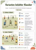Vorschau - Spiele - Fußball-Varianten für den Sportunterricht – 24 kreative Spielideen für Sporthalle & draußen - Seite 3