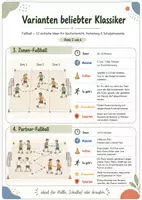 Vorschau - Spiele - Fußball-Varianten für den Sportunterricht – 24 kreative Spielideen für Sporthalle & draußen - Seite 2