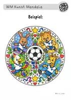 Vorschau - Stundenentwürfe - WM 2026 XXL Materialpaket | Kunst, Deutsch & DaZ | Klasse 1–4 - Seite 2