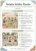Vorschau - Spiele - Basketball-Varianten für den Sportunterricht – 24 kreative Spielideen für Sporthalle, Vertretung & Schuljahresende - Seite 2