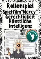 Vorschau - Stundenentwürfe - Film "Mercy" - Künstliche Intelligenz und Gerechtigkeit - Rollenspiel - Deckblatt