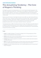 Vorschau - Unterrichtsreihen - Carl Rogers Worksheets | Humanistic Psychology | Complete Psychology Activities | High School | 60 Pages - Seite 3