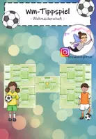 Vorschau - Poster - WM-Spielplan - Deckblatt