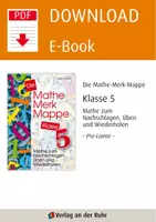 Vorschau - Arbeitsblätter - Die Mathe-Merk-Mappe Klasse 5: Mathe zum Nachschlagen, Üben und Wiederholen - Seite 1