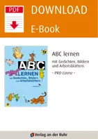 Vorschau - Arbeitsblätter - ABC lernen mit Gedichten, Bildern und Arbeitsblättern - Seite 1
