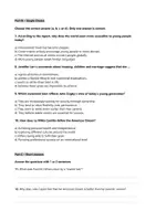Vorschau - Arbeitsblätter - Hörverstehen - The New American Dream - Seite 1