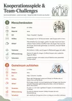 Vorschau - Spiele - Kooperationsspiele & Teamspiele für den Sportunterricht – 36 Spiele für Klassengemeinschaft, Kennenlernen & soziales Lernen - Seite 1