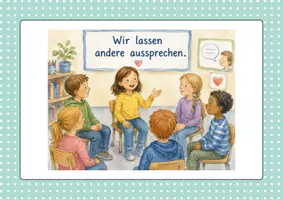 Vorschau - Poster - Klassenregeln Aushang "So fühlen wir uns wohl" - Seite 2