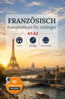 Vorschau - Arbeitsblätter - Französisch Komplettkurs (A1-A2) · Mit Online-Zugang · Grammatik + Wortschatz - Deckblatt
