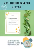 Vorschau - Aufgabenkarten - Aktivierungskarten Alltag Beschäftigung für Senioren - Deckblatt