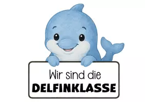 Vorschau - Poster - Türplaket Delfinklasse Klassentier Delfin - Seite 3