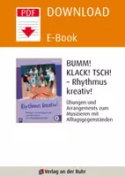 Vorschau - Stundenentwürfe - Bumm! Klack! Tsch! – Rhythmus kreativ!: Übungen und Arrangements zum Musizieren mit Alltagsgegenständen, inkl. Videos zur Veranschaulichung – aktualisierte Neuauflage - Seite 1