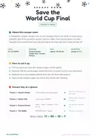 Vorschau - Arbeitsblätter - Escape Room: Save the World Cup Final – English Grammar A1/A2 | Fußball-WM 2026 - Seite 1