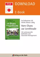 Vorschau - Spiele - So bekomme ich meine Klasse ruhig – Vom Chaos zur Lernfreude: 100 wirkungsvolle Methoden zum Classroom-Management - Seite 1