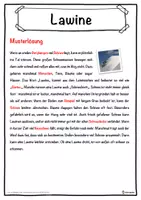 Vorschau - Stundenentwürfe - Lawine Lückentext mit Wortspeicher Hörverstehen und Suchsel - Seite 2