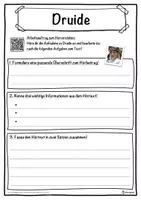 Vorschau - Unterrichtsreihen - Druide Lückentext mit Wortspeicher Hörverstehen und Suchsel - Seite 3