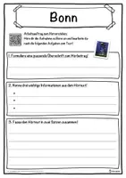 Vorschau - Unterrichtsreihen - Bonn Lückentext mit Wortspeicher Hörverstehen und Suchsel - Seite 3