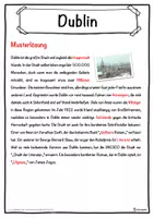 Vorschau - Unterrichtsreihen - Dublin Lückentext mit Wortspeicher Hörverstehen und Suchsel - Seite 2