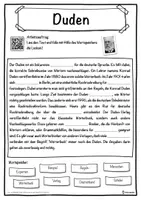 Vorschau - Unterrichtsreihen - Duden Lückentext mit Wortspeicher Hörverstehen und Suchsel - Seite 1