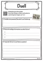 Vorschau - Unterrichtsreihen - Duell Lückentext mit Wortspeicher Hörverstehen und Suchsel - Seite 3