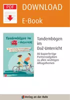 Vorschau - Arbeitsblätter - Tandembögen im DaZ-Unterricht: 80 kopierfertige Partneraufgaben zu allen wichtigen Alltagsthemen - Seite 1