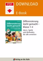 Vorschau - Lehrpläne/Lehrermaterial - Differenzierung leicht gemacht – Klasse 1–4: Ideen, Spiele und Methoden, die alle erreichen - Seite 1