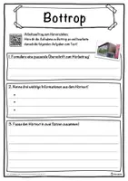 Vorschau - Unterrichtsreihen - Bottrop Lückentext mit Wortspeicher Hörverstehen und Suchsel - Seite 3