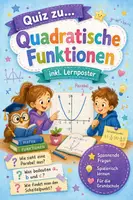 Vorschau - Arbeitsblätter - Quadratische Funktionen Klasse 9 PLUS Lernposter - Deckblatt