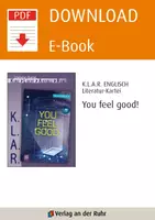 Vorschau - Arbeitsblätter - You feel good!: Unterrichtsmaterial zum Jugendroman - Deckblatt