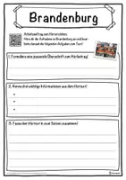 Vorschau - Unterrichtsreihen - Brandenburg Lückentext mit Wortspeicher Hörverstehen und Suchsel - Seite 3