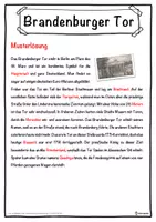 Vorschau - Unterrichtsreihen - Brandenburger Tor Lückentext mit Wortspeicher Hörverstehen und Suchsel - Seite 2