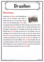 Vorschau - Unterrichtsreihen - Brasilien Lückentext mit Wortspeicher Hörverstehen und Suchsel - Seite 2
