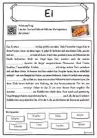 Vorschau - Unterrichtsreihen - Ei Lückentext mit Wortspeicher Hörverstehen und Suchsel - Seite 1