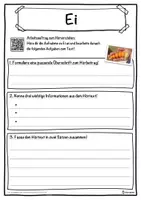 Vorschau - Unterrichtsreihen - Ei Lückentext mit Wortspeicher Hörverstehen und Suchsel - Seite 3