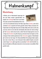 Vorschau - Unterrichtsreihen - Hahnenkampf Lückentext mit Wortspeicher Hörverstehen und Suchsel - Seite 2