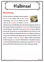 Vorschau - Unterrichtsreihen - Halbinsel Lückentext mit Wortspeicher Hörverstehen und Suchsel - Seite 2