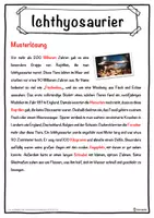 Vorschau - Unterrichtsreihen - Ichthyosaurier Lückentext mit Wortspeicher Hörverstehen und Suchsel - Seite 2