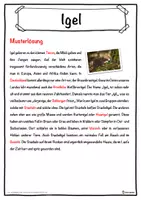 Vorschau - Unterrichtsreihen - Igel Lückentext mit Wortspeicher Hörverstehen und Suchsel - Seite 2