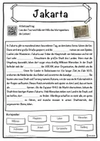 Vorschau - Unterrichtsreihen - Jakarta Lückentext mit Wortspeicher Hörverstehen und Suchsel - Seite 1