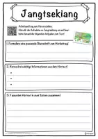 Vorschau - Unterrichtsreihen - Jangtsekiang Lückentext mit Wortspeicher Hörverstehen und Suchsel - Seite 3