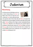 Vorschau - Unterrichtsreihen - Judentum Lückentext mit Wortspeicher Hörverstehen und Suchsel - Seite 2