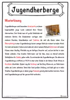 Vorschau - Unterrichtsreihen - Jugendherberge Lückentext mit Wortspeicher Hörverstehen und Suchsel - Seite 2